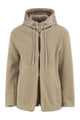 Herno Teddy Jacket With Padded Hood