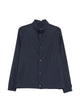 Herno Navy Blue Polyamide Short Jacket