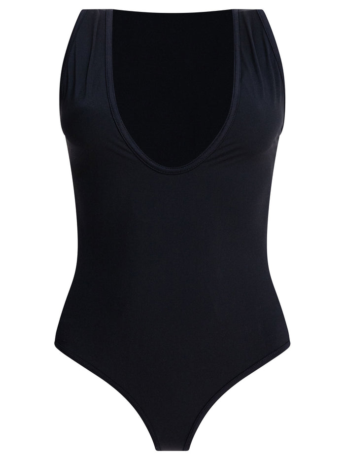 Loulou De Saison Black Elasthane Swimwear