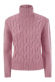 Mc2 Saint Barth Giverny - Cable-Knit Turtleneck Jumper