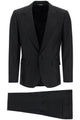 Dolce & Gabbana Black Wool Blend Suit