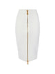 Elisabetta Franchi Zipped Midi Skirt