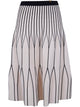 Elisabetta Franchi Midi Knit Skirt