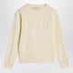 Golden Goose Ivory Cotton Sweatshirt