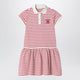 Golden Goose White/Red Striped Polo Dress