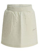 Golden Goose Kids White Cotton Polyester Skirt