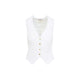 Elisabetta Franchi Linen Blend Vest