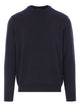 Giorgio Armani Wool Sweater With Chevron Pattern