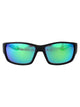 Maui Jim Blk/Tran Grn/Lt Gry Acetate Sunglasses