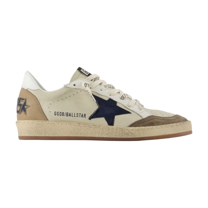 Golden Goose Ball Star Leather Sneakers