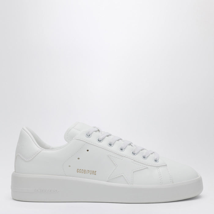 Golden Goose Purestar Bio-Based Sneakers With White Star And Heel Tab