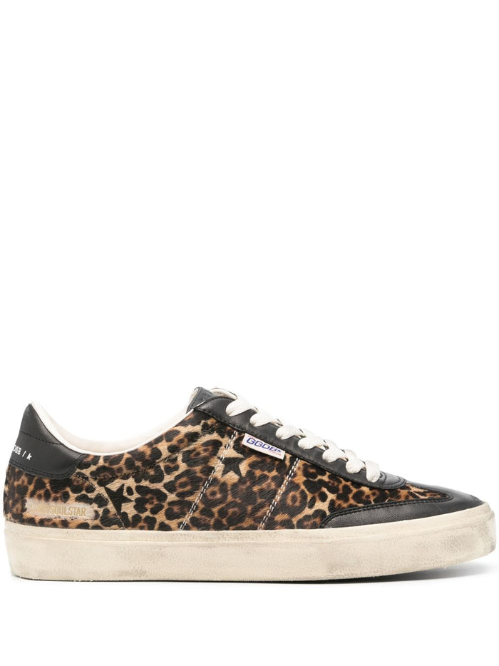 Golden Goose Soul-Star Leather Sneakers