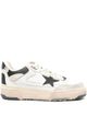 Golden Goose "Forty2" Leather Upper Heel And Spur Suede Toe Rubber Star