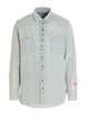 Golden Goose Bleached Denim Shirt