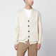 Golden Goose Beige Cotton-Blend Cardigan