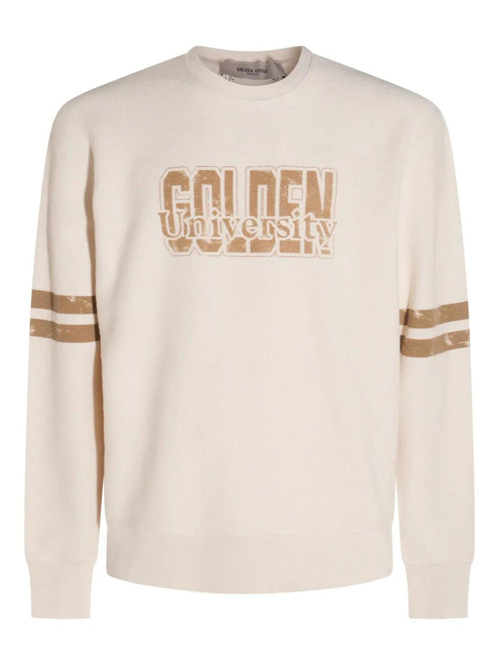 Golden Goose Logo Cotton Sweatshirt