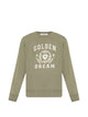 Golden Goose Olive Green Cotton Sweater