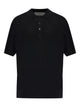 Golden Goose Golden Goose Ribbed Button Polo Shirt