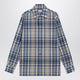 Golden Goose Indigo Blue Checked Shirt