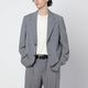 Golden Goose Grey Singlebreasted Prince Of Wales Jacket