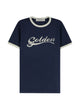 Golden Goose Navy Blue Cotton T-Shirt