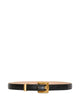 Balmain "Anthem" Calfskin Belt 2 Cm