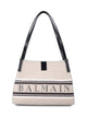 Balmain Balmain Release Canvas Shopper Bag