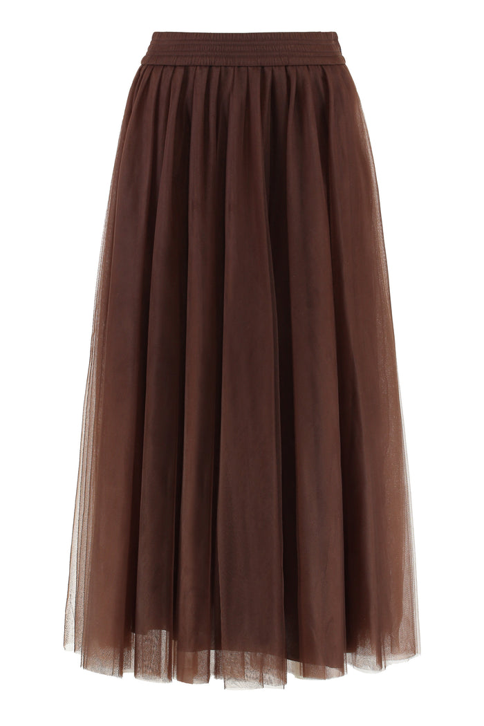 Fabiana Filippi Tulle Wide Skirt