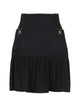 Elisabetta Franchi Elisabetta Franchi Front-Pockets Ruffled Mini Skirt