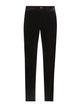 Dolce & Gabbana Black Cotton Polyester Silk Pants