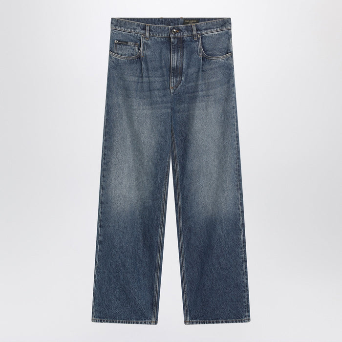 Dolce&Gabbana Blue Washed Over Jeans