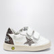 Golden Goose Ball Star Sneakers In White/Ash/Brown