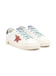 Golden Goose Kids "May" Nappa Upper Suede Star Leather Heel