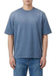 Golden Goose Relaxed Fit T-Shirt Faded Cotton Jersey Logo Patch