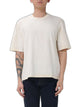 Golden Goose "Star" Unisex Relaxed Fit T-Shirt Cotton Jersey Vintage Treatment Star Print Star La