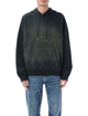 Golden Goose Golden Goose Black Bleached Hooded Sweatshirt