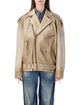 Golden Goose Golden Goose Brushed Leather Biker Jacket