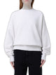 Golden Goose Star Sweatshirt With Crystal Embroidery In Grey Cotton
