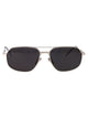 Givenchy Silver Metal Sunglasses