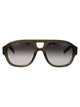 Givenchy Green Acetate Sunglasses