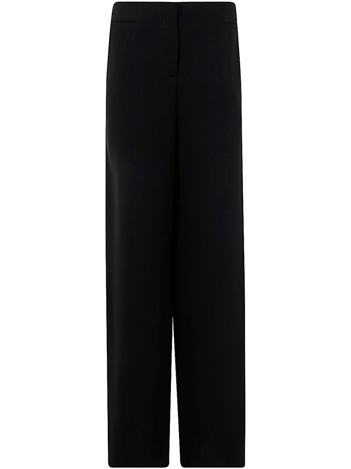 Giorgio Armani Blue Silk Pants