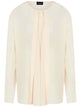 Giorgio Armani Nude Silk Georgette Shirt