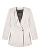 Giorgio Armani Brown Linen Viscose Silk Jacket