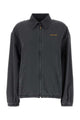 Miu Miu Dark Grey Cotton Bomber Jacket