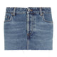 Miu Miu Bleu Denim Skirt