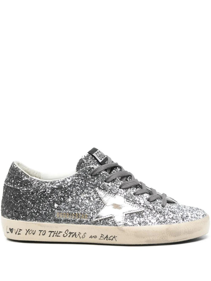 Golden Goose Super-Star Classic With List Glitte