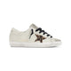 Golden Goose Super Star Leather Upper Glitter To