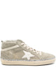 Golden Goose Mid Star Suede Upper Leather Star