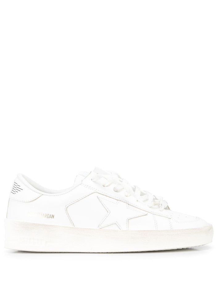 Golden Goose Optic White Flat Shoes