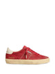 Golden Goose Red Cow Leather Sneakers
